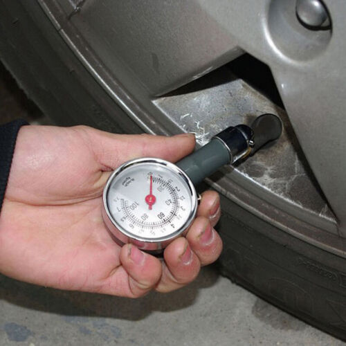 0-100PSI Motor Truck Auto Car Tyre Tire Air Pressure Gauge Dial Meter Tester^IJ - Picture 1 of 11