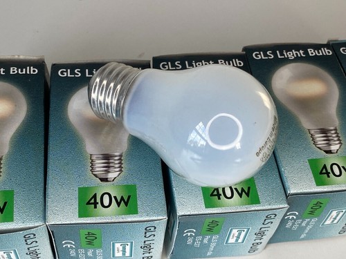 40w ES Pearl GLS Lamp Edison Screw Crompton Old Style Light Bulb E27 - Picture 16 of 24