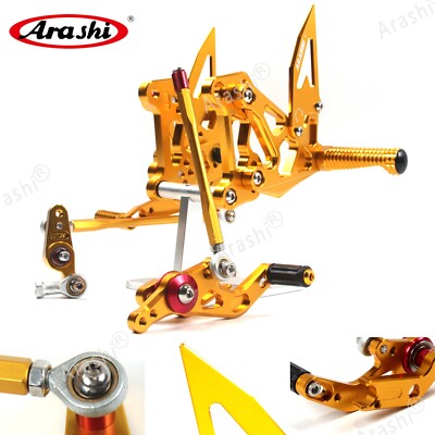 For MV AGUSTA Dragster 675 800 2012-2016 14 15 Adjustable Racing Footrest Pedals