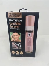 NUVOMED PRO-THERAPY COOL MIST SPRAYER PORTABLE FACE HYDRATION Pink. New In Box