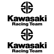 Kawasaki Racing Team Decal Kawasaki Ninja Vinyl Sticker ZX-6r ZX-10r - Any Size