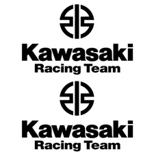 Kawasaki Racing Team Decal Kawasaki Ninja Vinyl Sticker ZX-6r ZX-10r - Any Size