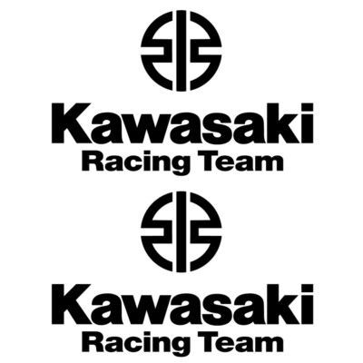 #ad Kawasaki Racing Team Decal Kawasaki Ninja Vinyl Sticker ZX 6r ZX 10r Any Size $24.99
