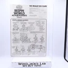 Bespin World Action Playset Instruction Micro Collection ORIGINAL 1982 Star Wars