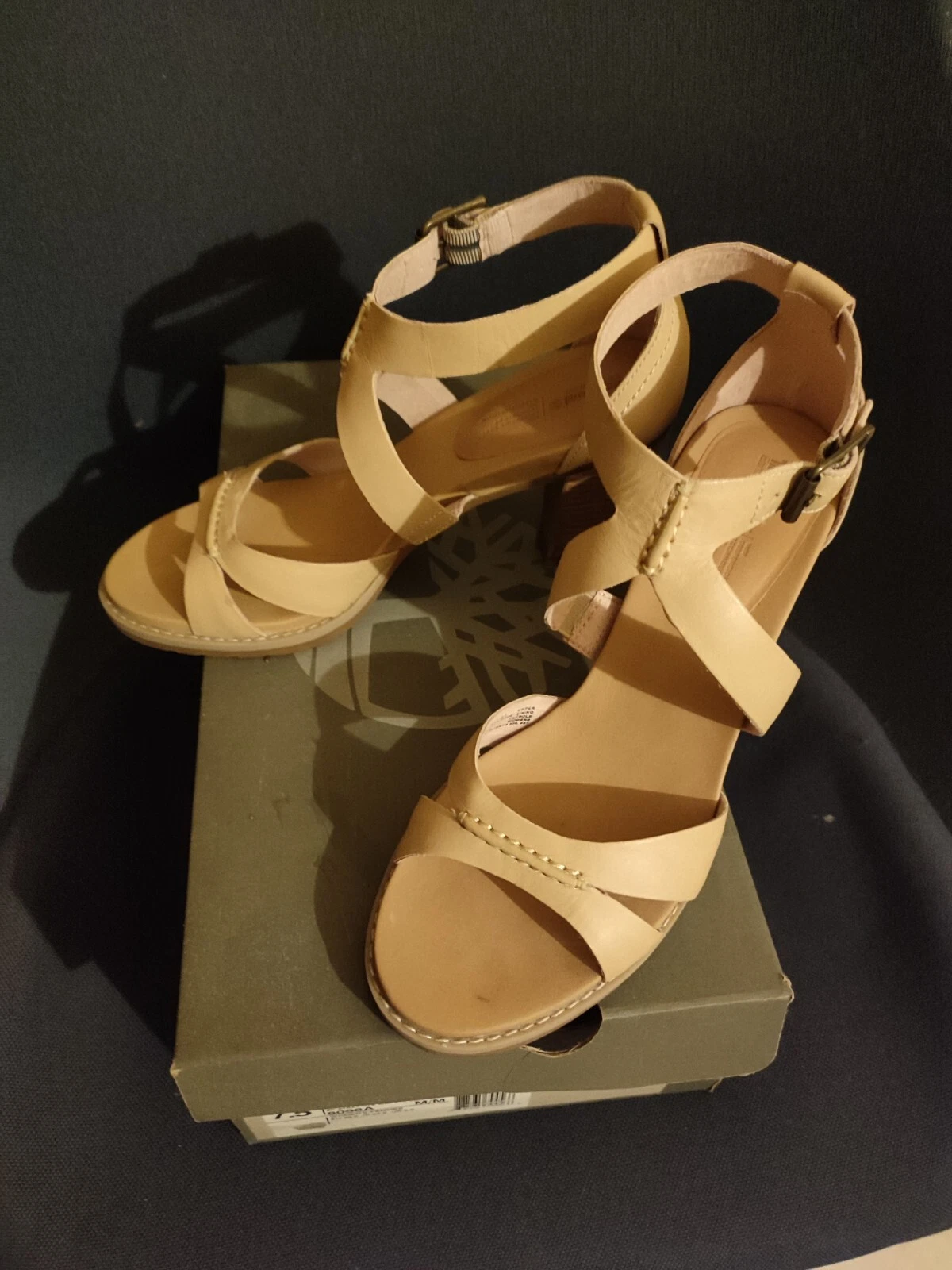 Sandali TIMBERLAND 9560 Usate EUR 38.5 (Cod.SS3019) in Pelle Marrone Donna