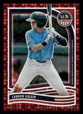 2024 Panini Stars & Stripes CANNON GOLDIN RED /199 #186