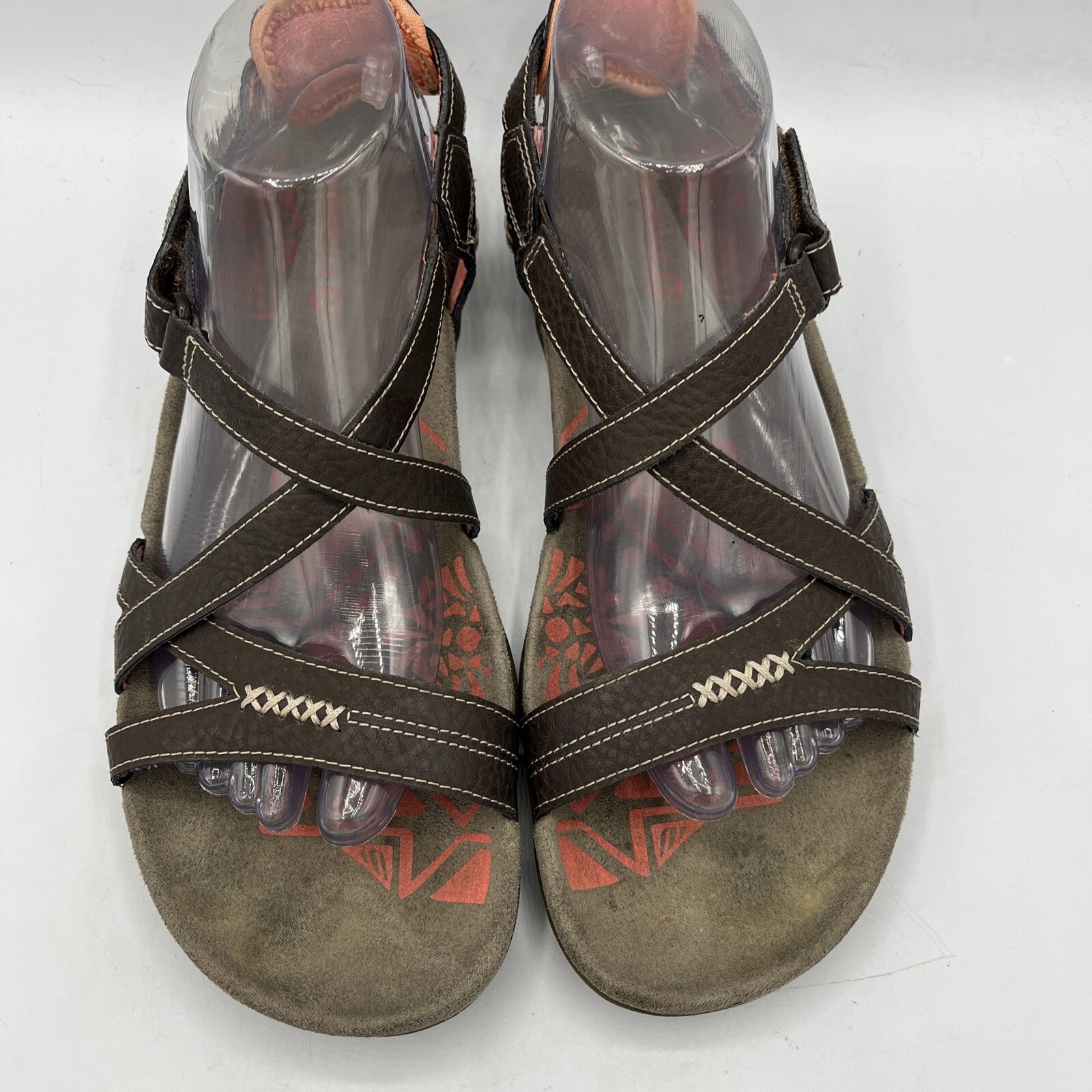 Sandali donna Merrell Sandspur Rose Convert cinturino regolabile marrone taglia 10