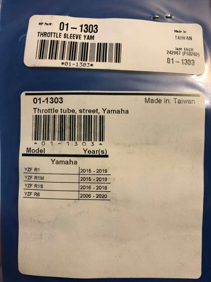 06+ R6 Throttle Tube Mod - Motion Pro 01-1303 for Ninja 400, Yamaha R3, MT-07  - image 2 of 4