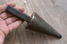 Vintage gunsmith blacksmith tinsmith hardy Cone handmade Iron anvil 28.21 oz 