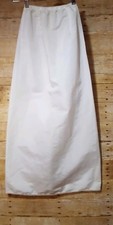 Glydons Vintage Half Slip Made in Hollywood USA Nylon Lace 600 Petite White