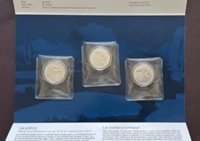 Canada 3 x $20 9999 Pure Silver State Issued Bullion Coins XF BU COA Polar Bear