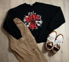 Vintage Blink 182 Crewneck Large