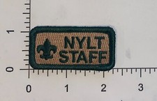 NYLT STAFF shoulder patch, new unsewn, 1 x 2 ...
