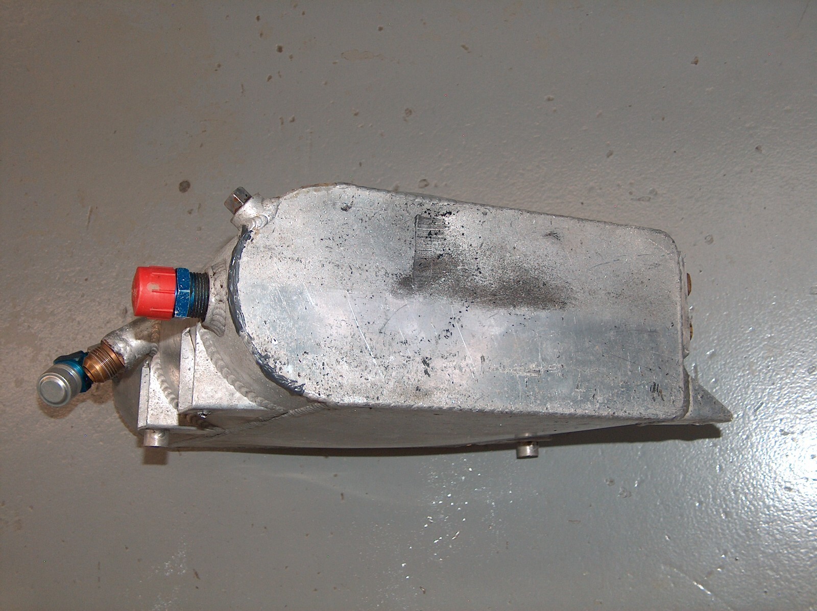 Oval Craft Dry Sump Oil Tank for Lefthander Asphalt Late Model Chassis