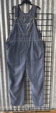 Vintage Bibs Overalls Sears Tradewear Union Made Medium Blue Mens Sz 38x27