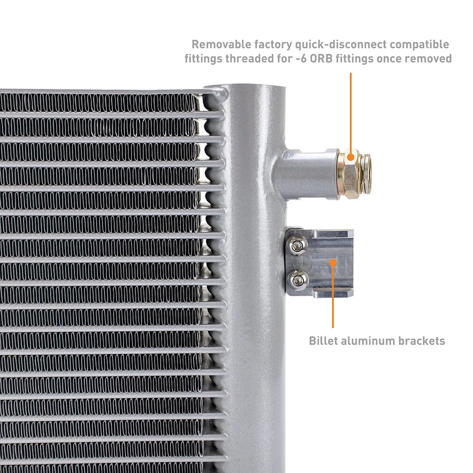 Enfriador de transmisión Mishimoto, se adapta a Chevy Silverado 1500 2019+ Foto 4 de 4