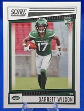 2022 Score Garrett Wilson RC Rookie Card #306