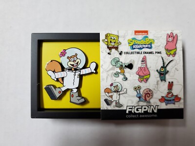 Sandy Cheeks Y212 SpongeBob SquarePants Series 1 Mystery FiGPiN Pin NEW