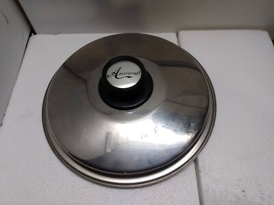 AmeriCraft  Lid 10 7/8'' Kitchencraft Stainless Steel Cover for Skillet Stock Pot