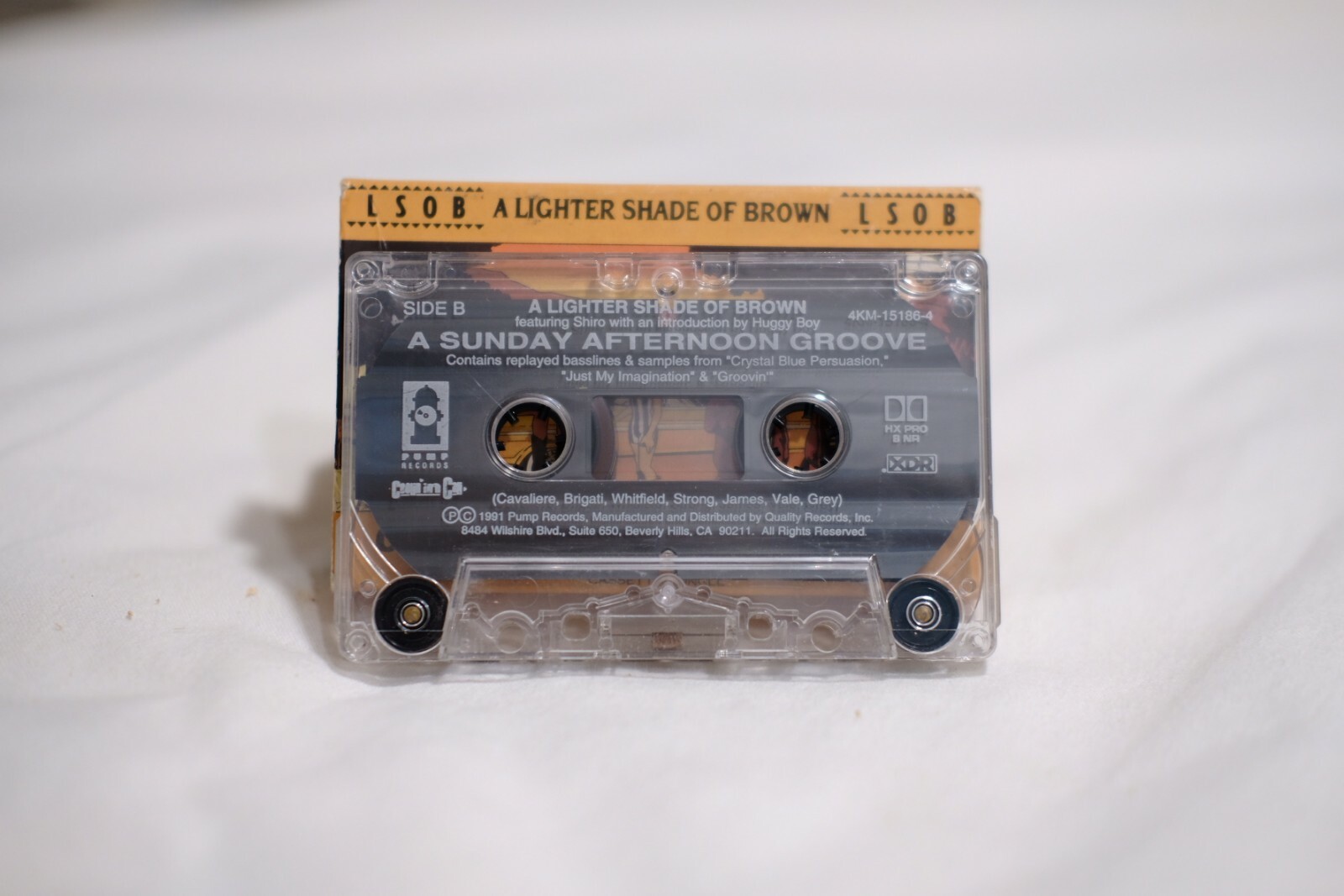 A Lighter Shade Of Brown - On A Sunday Afternoon (1991 Pump Records Cass Single)