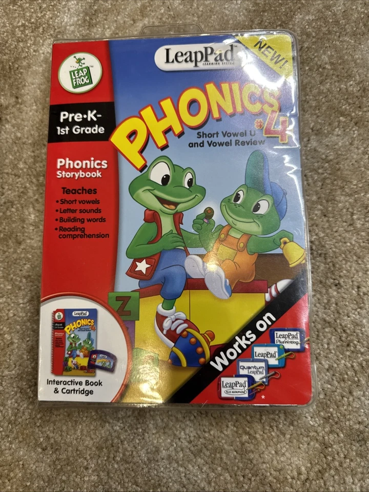 LeapPad Phonics 4 Pre k 1st Grade Phonics Storybook - Image 2 of 3