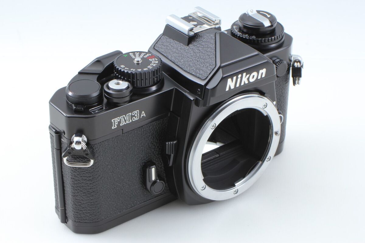 All Works 【TOP MINT w/ strap】 Nikon FM3A Black 35mm SLR All Works 【TOP MINT w/ strap】 Nikon FM3A Black 35mm SLR