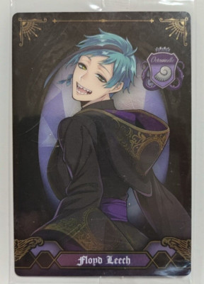 TWISTED WONDERLAND Floyd Leech Wafer Card BNDAI  Japan TCG Unopened F/S