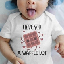 NB-24M Size Valentine Love Baby Boy Girl Bodysuit Shirt. Baby Shower Kids Shirt
