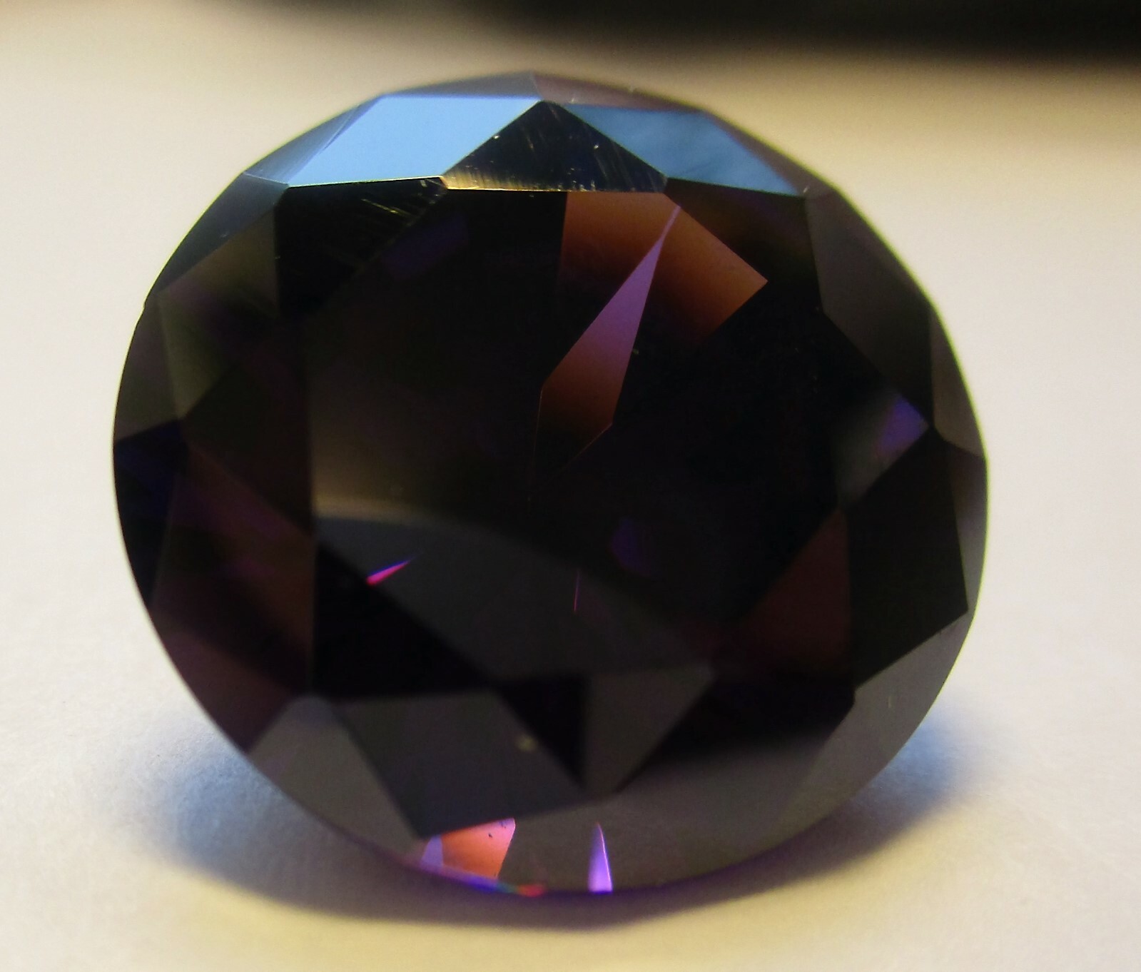 Brillantschliff 6,5 mmØ 2 Cubic Zirkonia rund synthetischer Edelstein klar