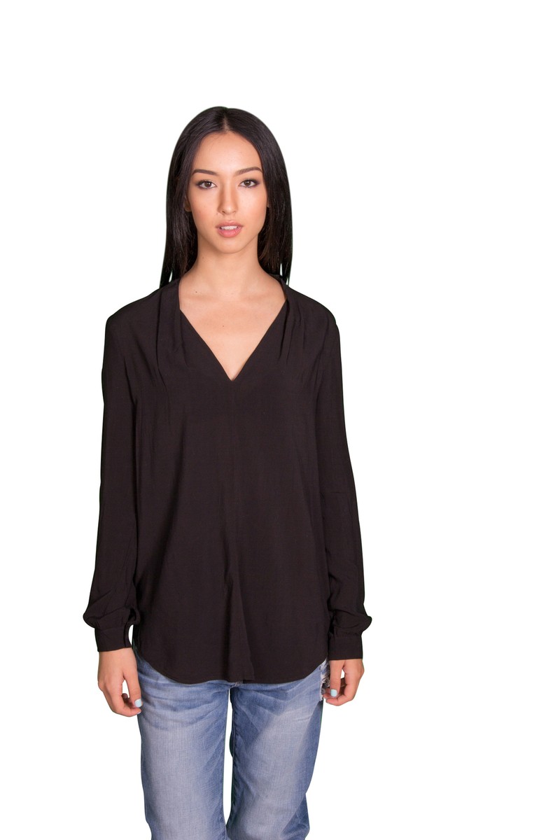 Velvet by Graham & Spencer Sarafina Challis Peasant Tunic | eBay