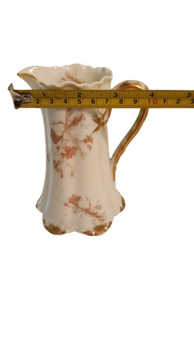 Brocca antica Limoges Haviland Ranson St Lazare 12 oz decorata all'interno e fuori - Foto 12 di 12