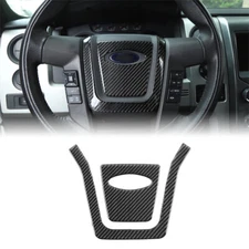 Steering Wheel Center Cover Trims Sticker Decal For Ford F150 2009-2014 NEW