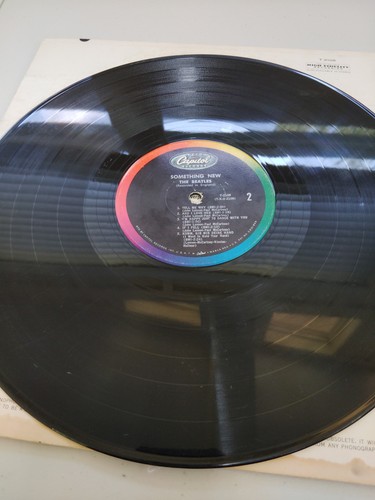 The Beatles - Something New - 1971 US Apple Press Vinyl Record - Picture 3 of 4