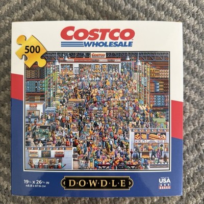 Dowdle COSTCO 500 Piece Jigsaw Puzzle 19 1/4x 26 5/8  USA New Sealed