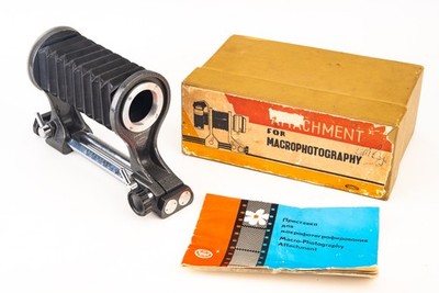 Vorsatz PZF M39 Screw Mount Macro Bellows Close Up Attachment in Box V27