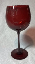 Artland Midnight Rouge Red Balloon Wine Goblet