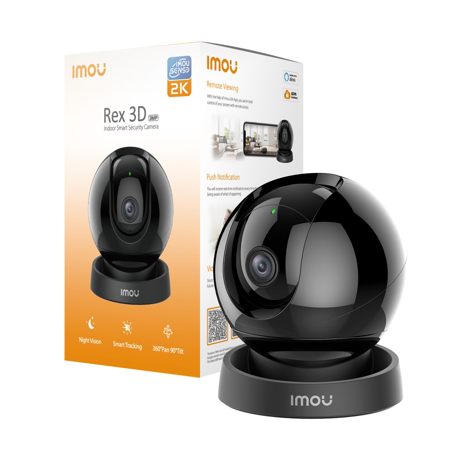 Imou Rex 3D 2K: Analisi Tecnica Telecamera Interno AI SENSE 3MP