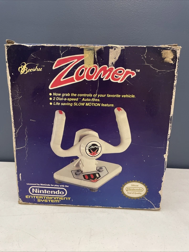 Vintage Nintendo NES Zoomer Controller Boxed with Instructions Beeshu Inc VGC - Image 4 of 4
