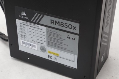 Corsair RM850x 850W 80+ Gold Fully Modular ATX Power Supply w