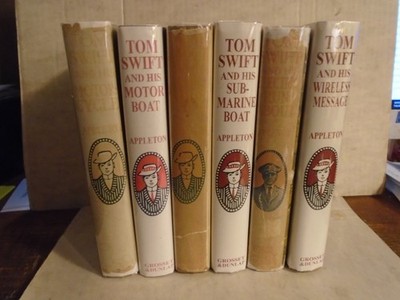 Tom Swift-complete, 38 titles, all G&D, many firsts, Orig. or Fac. dust jackets