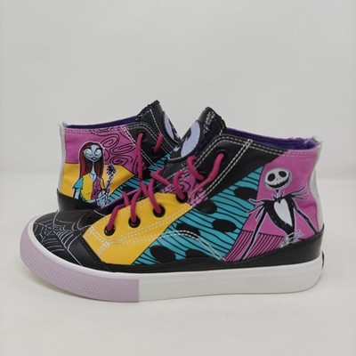 Ground Up Nightmare Before Christmas Sally Jack Skellington Shoes Sz 8