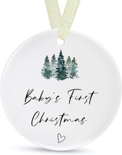 Babys First Christmas Ornaments 2025 Babies First Christmas Ornament Baby'S 1St