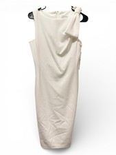 Calvin Klein Ivory Dress-Sleeveless-Size 4-New With Tags
