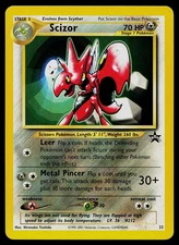 Pokemon Card - WoTC Black Star Promo Scizor #33 NM