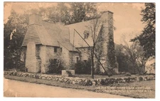 The Old Stone House Guilford Connecticut New Haven County rear view Postcard