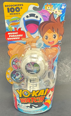 Yokai Yo-kai Watch Hasbro Series 1 White  with 8 Medals-Brand New!