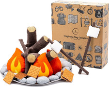 Cozy Campfire Playset - 17-Piece Soft Sensory Fun for Kids