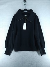 Varley Women's Vine Half Zip Pullover Sweatshirt - Black New Size Medium