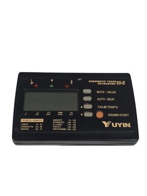 YUYIN 99-B Digitales Farb- und Metronom-Stimmgerät für Musikinstrumente