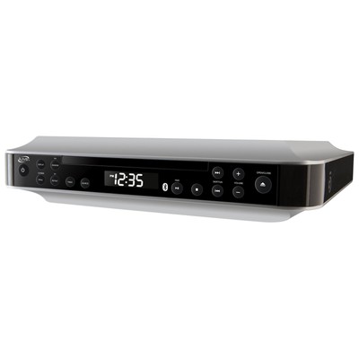 iLive Electronics iKBC384S Bluetooth Under the Cabinet Radio with CD Player